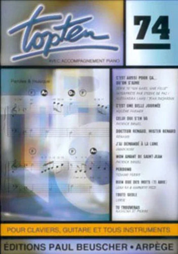 TOP TEN N74 --- CHANT ET ACCOMPAGNEMENT