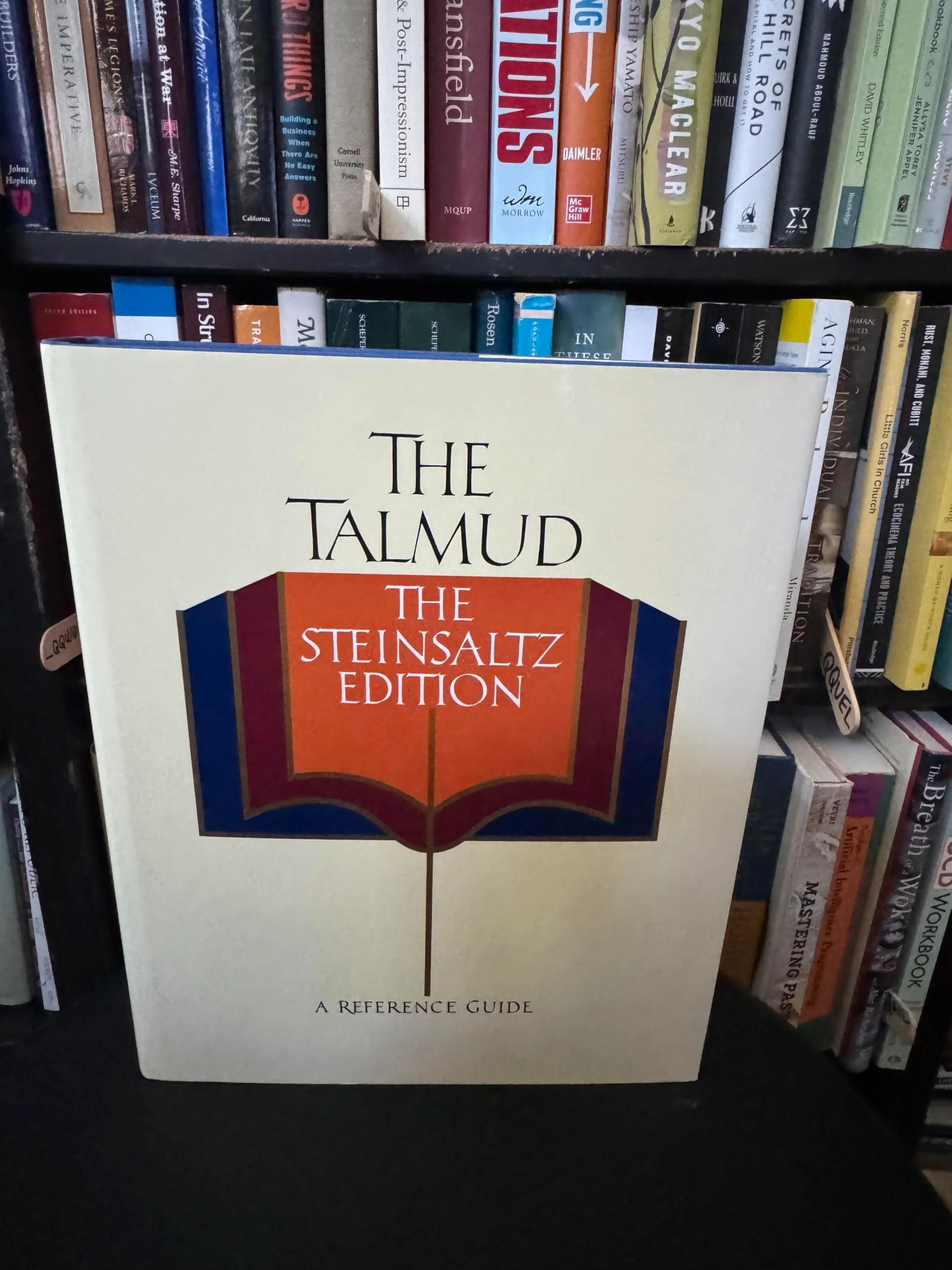 The Talmud - the Steinsaltz Edition: The Steinsaltz Edition : A Reference Guide