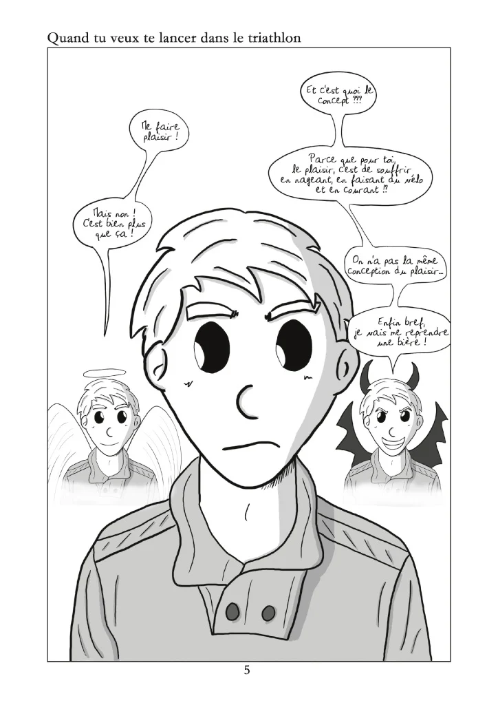 Le Triathlon en BD, 1 - Image 7