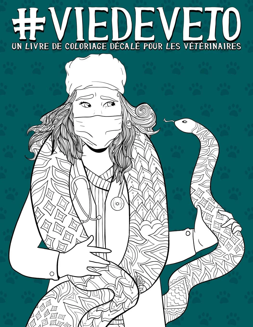 Vie de véto : un livre de coloriage décalé pour les vétérinaires