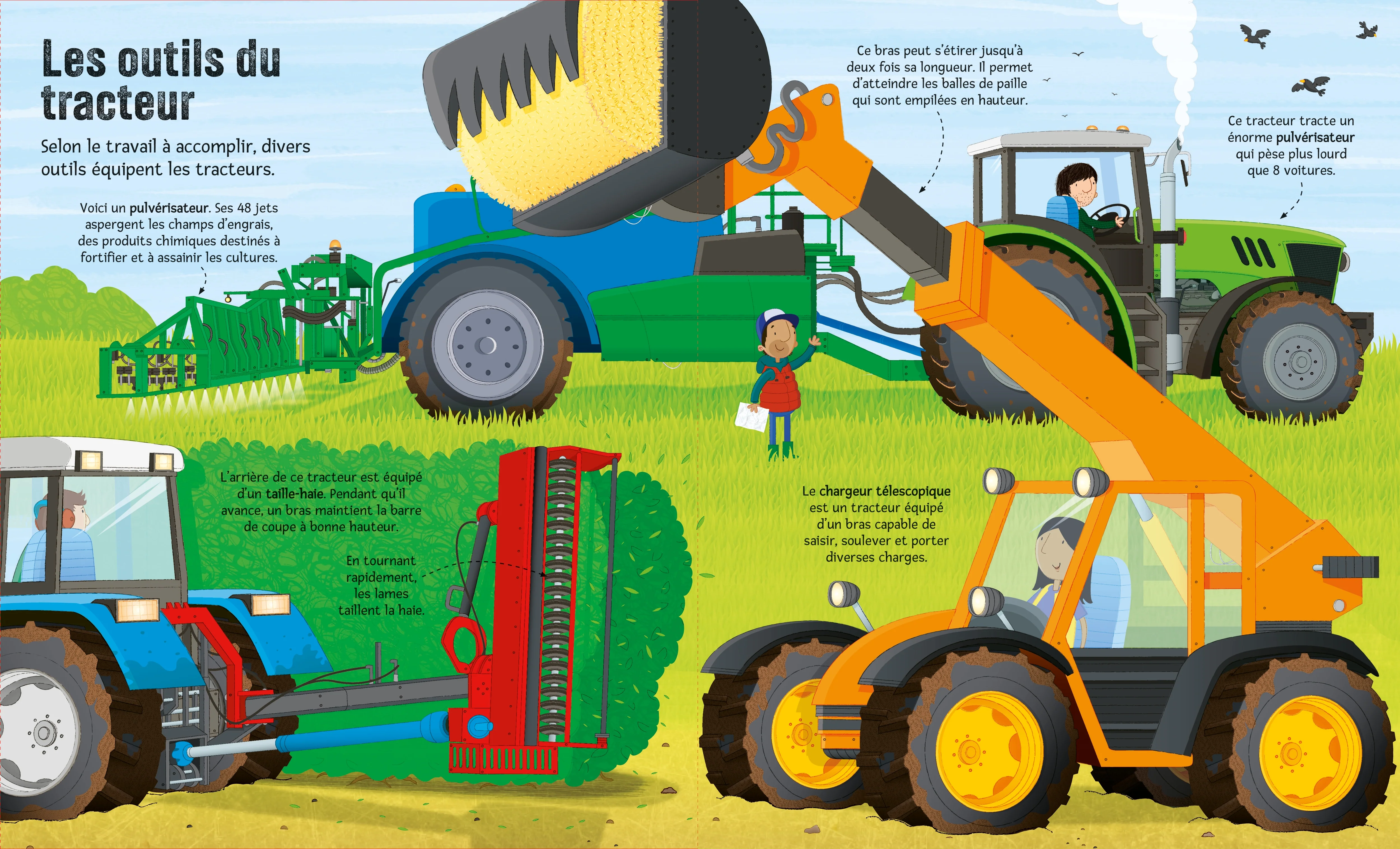 Mon grand livre des tracteurs - dès 4 ans - Image 2