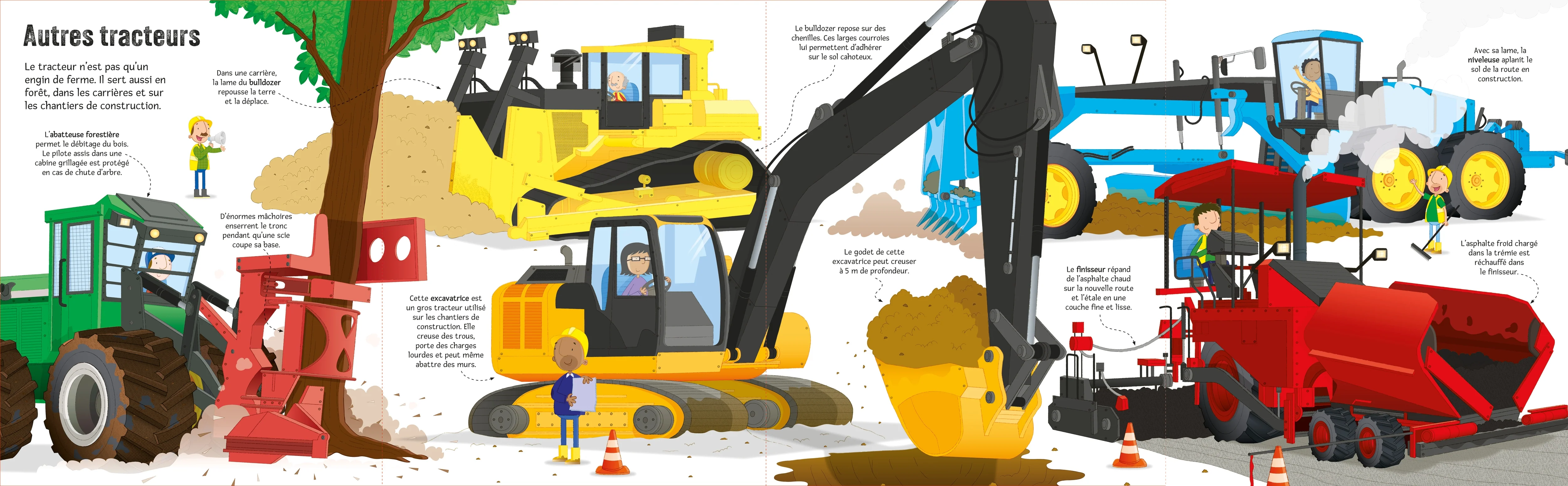 Mon grand livre des tracteurs - dès 4 ans - Image 8