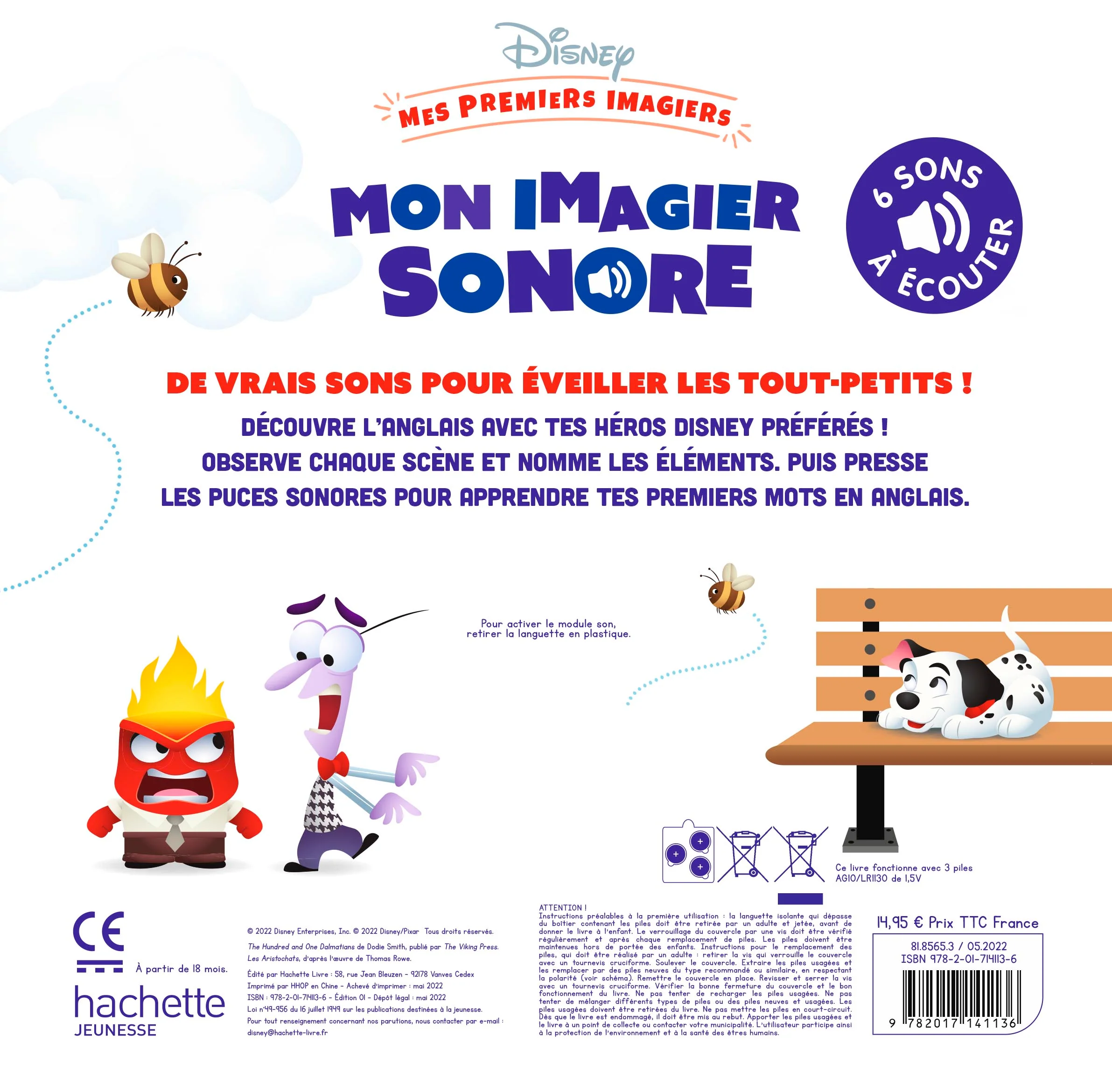 DISNEY BABY - Mon Imagier Sonore - J'apprends l'anglais - Image 2