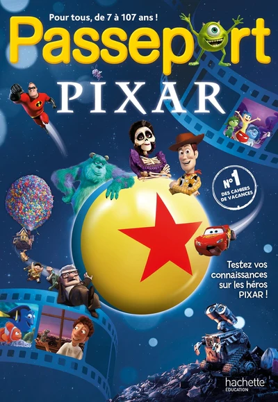 Passeport Pixar - Cahier de vacances 2026