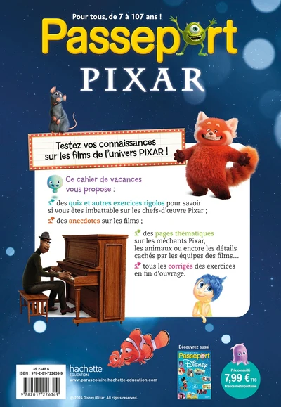 Passeport Pixar - Cahier de vacances 2026 - Image 18