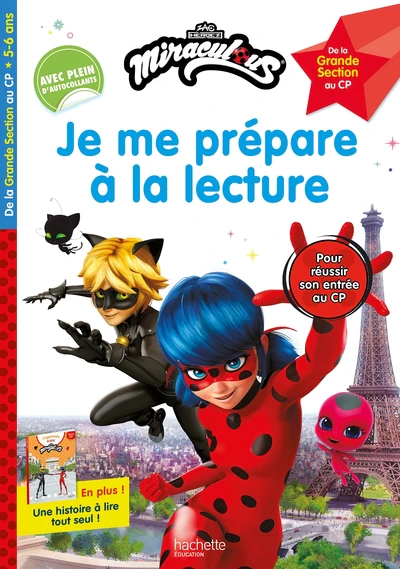 Miraculous - Je me prépare à la lecture 2026 - De la Grande Section au CP - Dès 5 ans