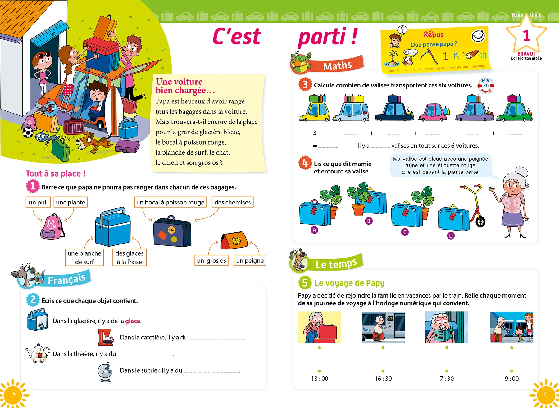 Passeport - Du CP au CE1 6/7 ans - Cahier de vacances 2026 - Image 3