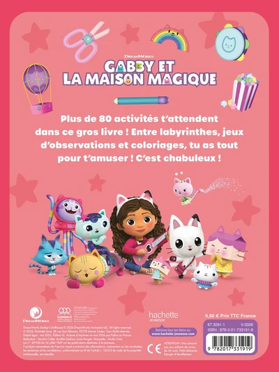 Gabby et la maison magique - Mon gros livre de jeux - Image 2