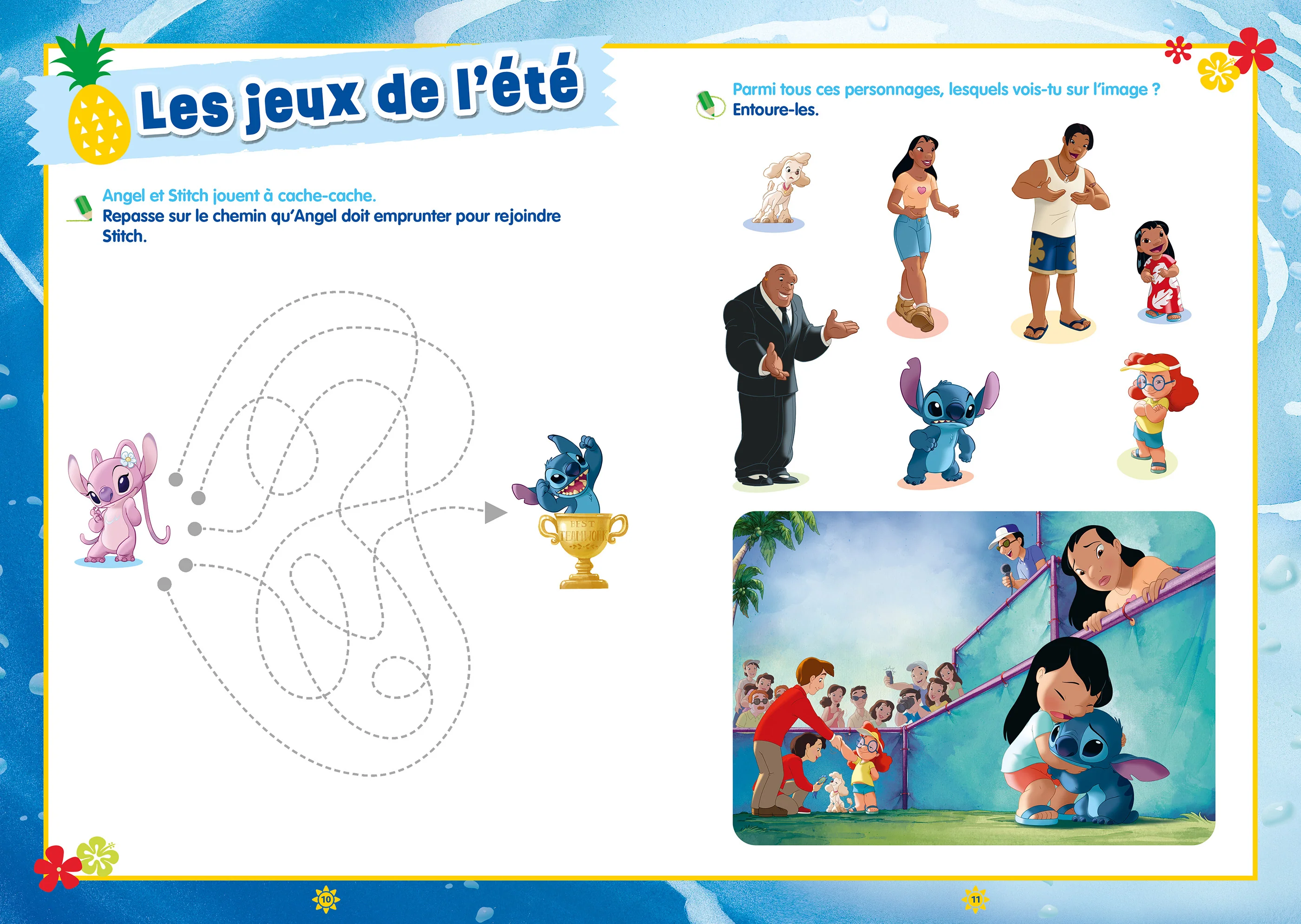 Disney - Stitch - Cahier de vacances 2026 - De la Moyenne Section à la Grande Section - Image 5