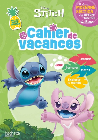 Disney - Stitch - Cahier de vacances 2026 - De la Moyenne Section à la Grande Section - Image 6