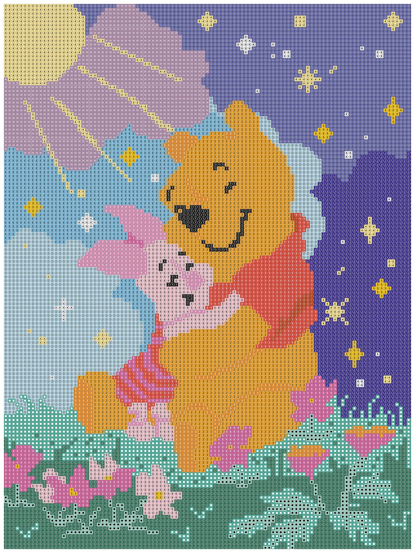 Kit diamond painting Disney officiel - Winnie l'Ourson - Image 3