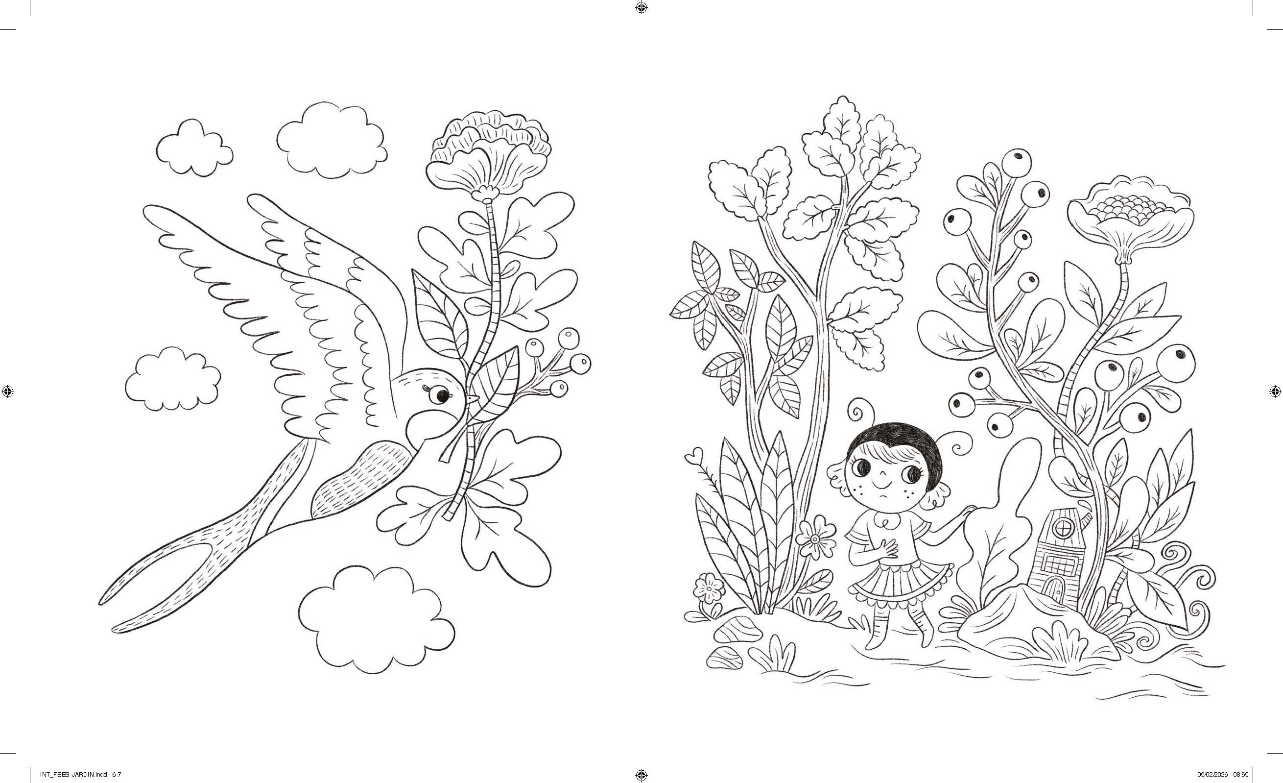 Coloriages - Fées des jardins - Image 6