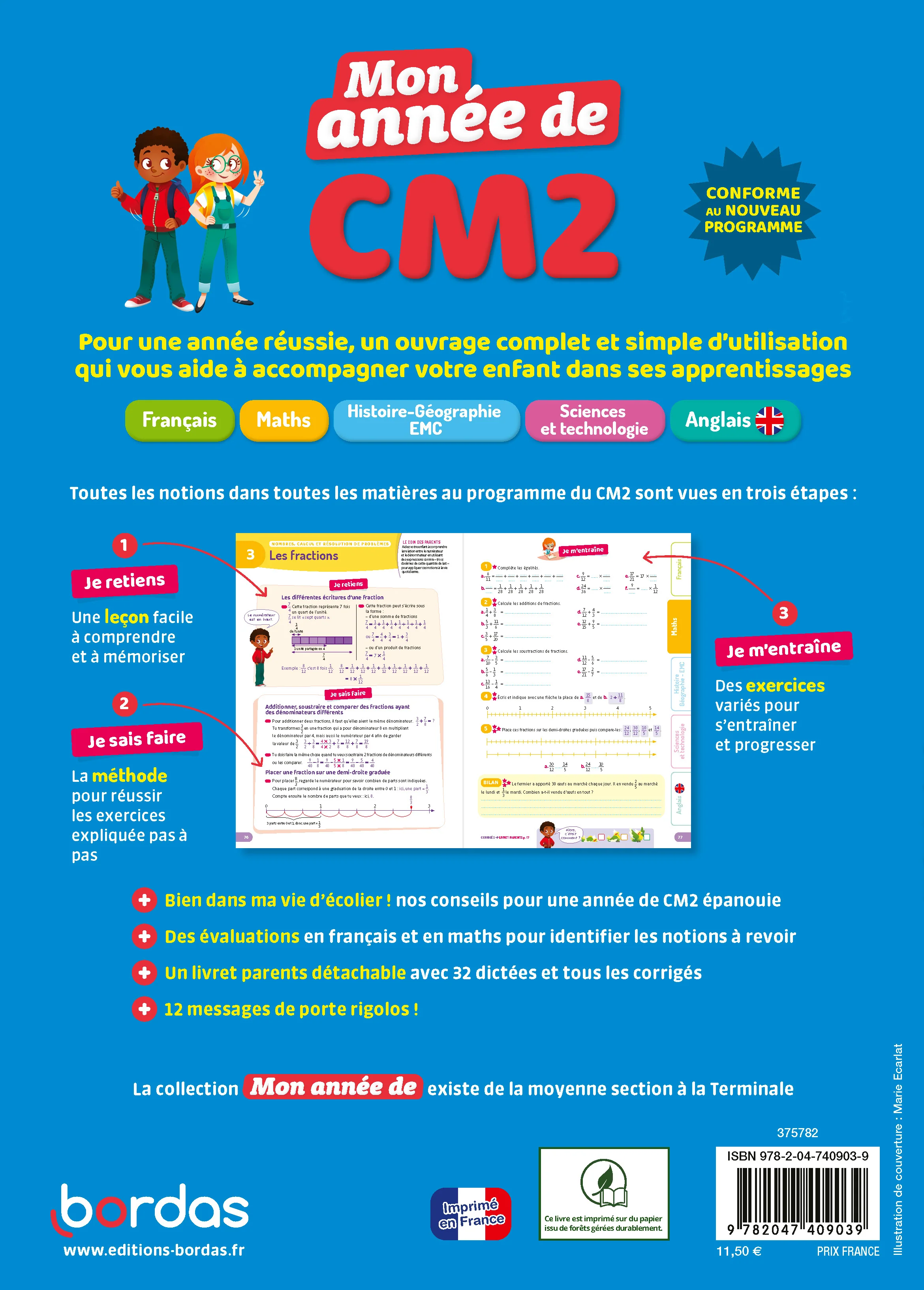 Mon Année de CM2 - des leçons, de la méthode et des exercices pour réussir l'année de CM2 - Nouveaux programmes 2026 - Image 10