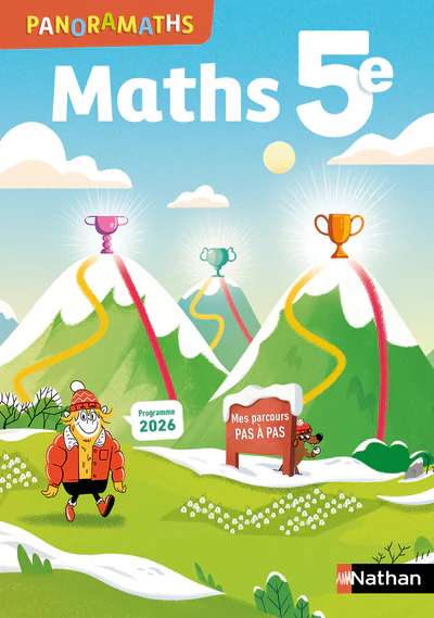 Panoramaths Mathématiques 5e - Manuel élève - 2026
