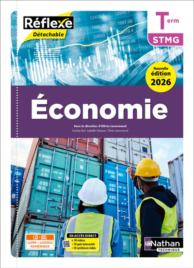 Économie - Term STMG - Coll. Réflexe - Ed. 2026 - pochette