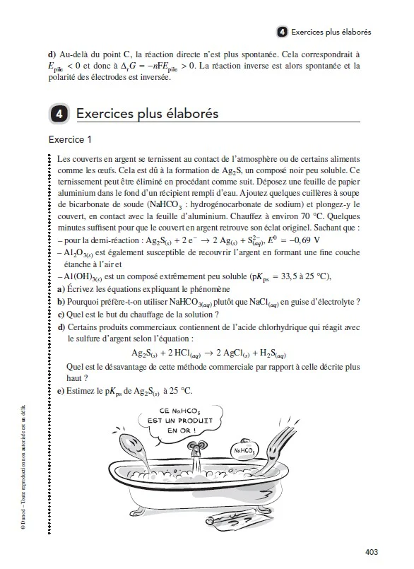 Chimie - 1350 cm3 d'exercices corrigés pour la Licence 1 - 2e éd. - Image 9