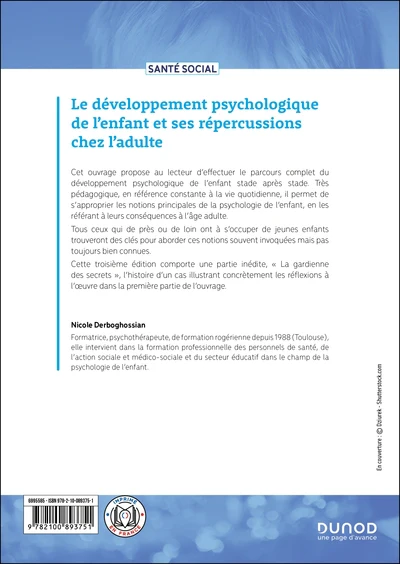 Le développement psychologique de l'enfant et ses répercussions chez l'adulte - 3e éd. - Image 4