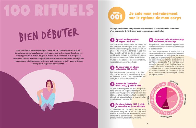 Mon Cahier 100 Rituels Renforcement musculaire - Pour un corps au top ! - Image 9