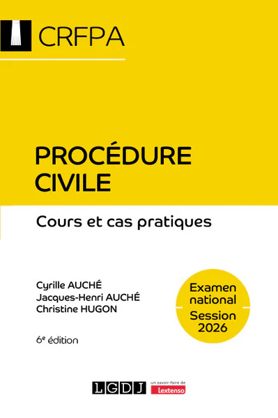 Procédure civile - CRFPA - Examen national Session 2026 - Image 3