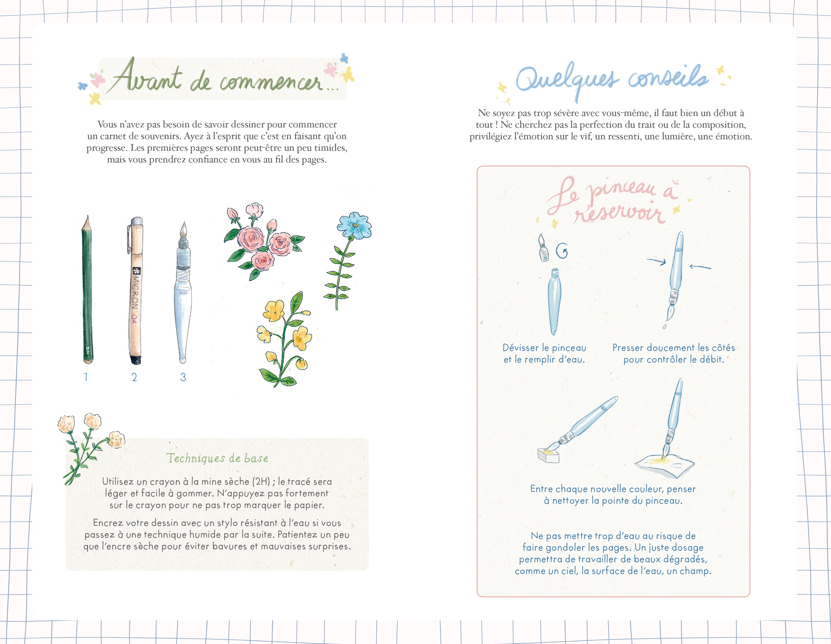 Coffret "luxe" Mon quotidien Ă l'aquarelle avec LauraTravelbook - Image 3