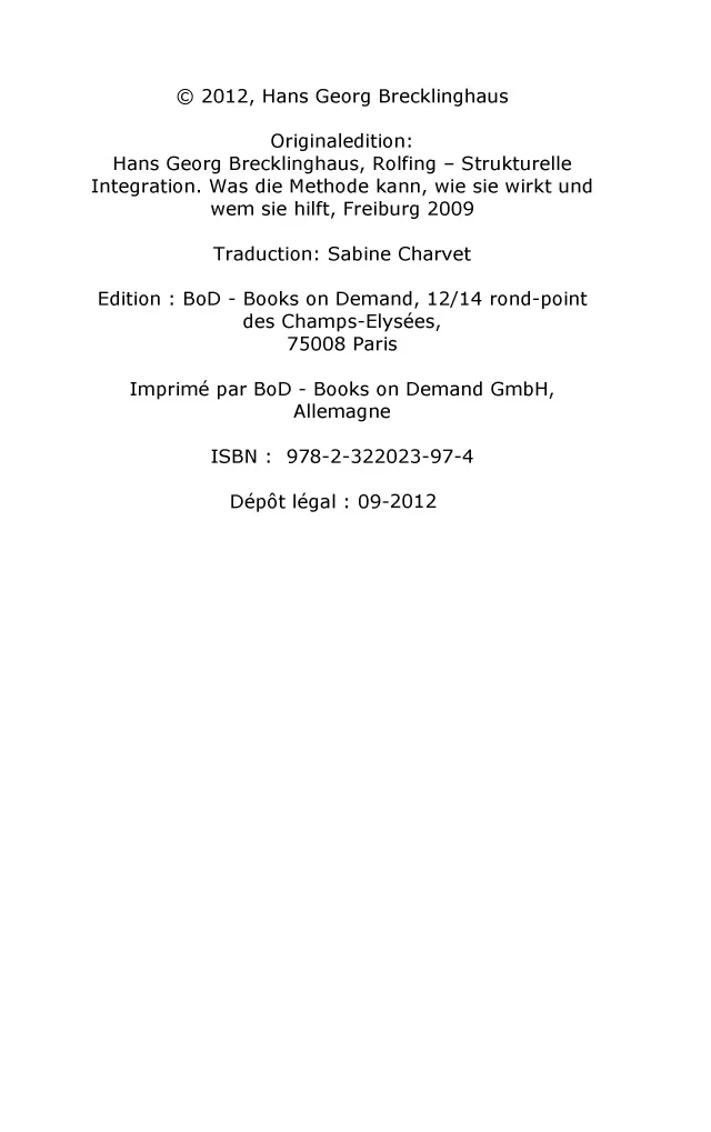 Rolfing - Intégration structurale - Image 11