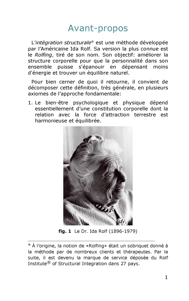 Rolfing - Intégration structurale - Image 50
