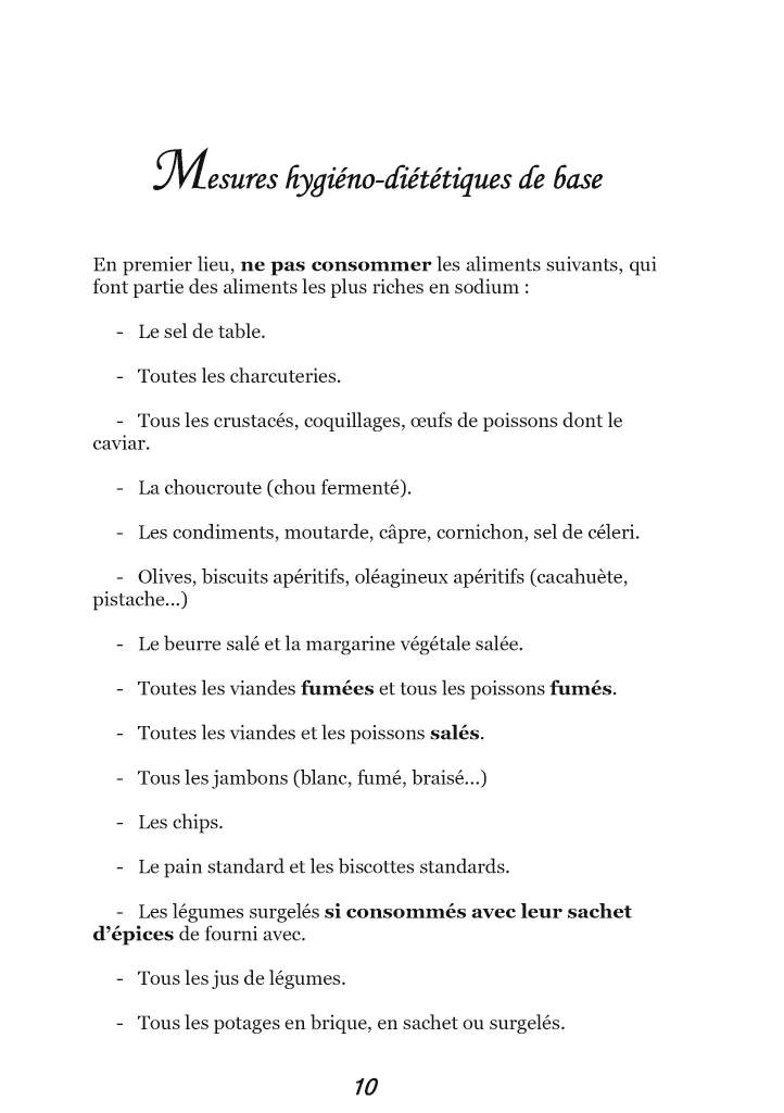 Recettes et menus pour l'hypertension. - Image 26