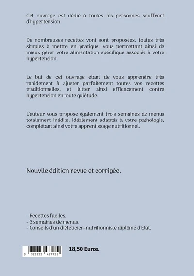 Recettes et menus pour l'hypertension. - Image 36