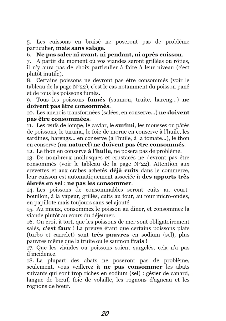 Recettes et menus pour l'hypertension. - Image 38