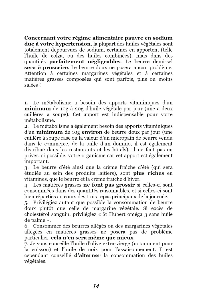 Recettes et menus pour l'hypertension. - Image 8