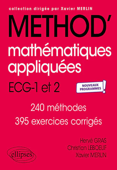 Mathématiques appliquées - ECG 1re et 2e années - Nouveaux programmes - Image 3