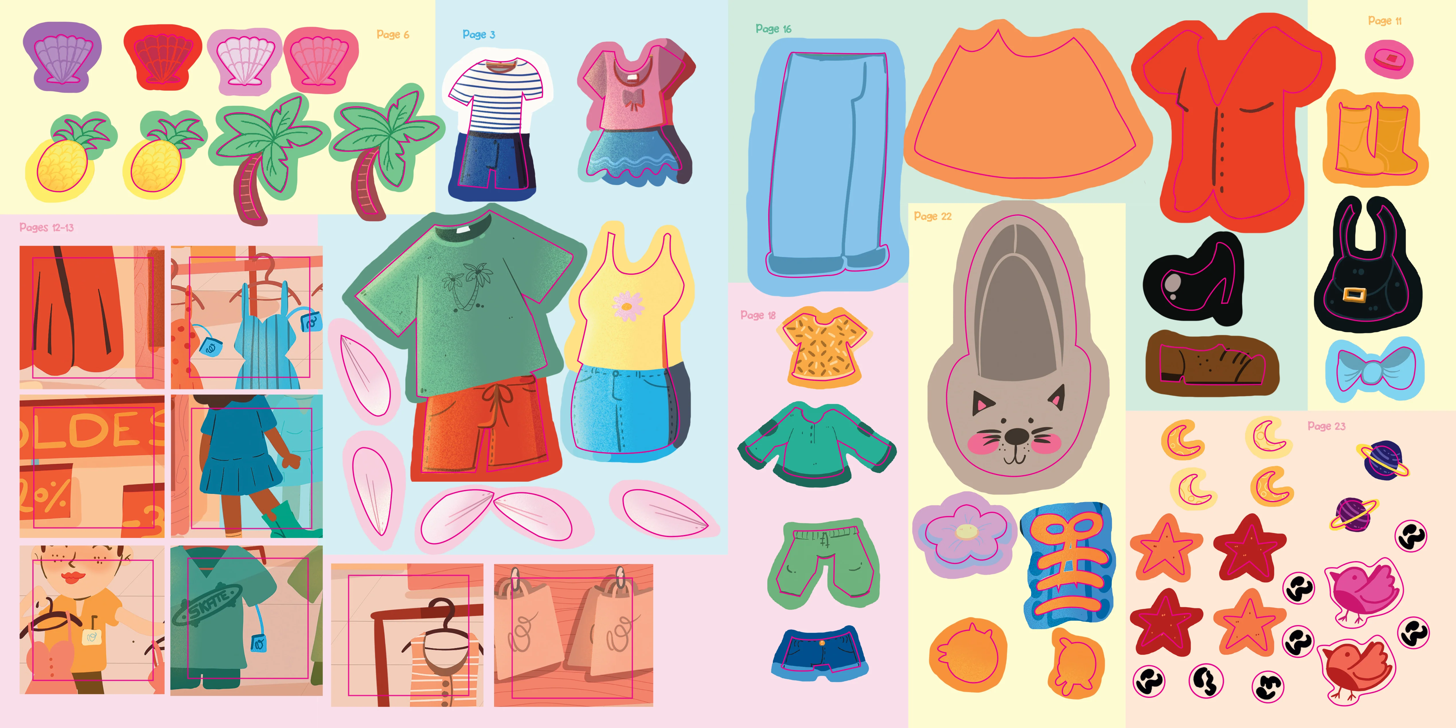 Le magasin de vêtements avec des autocollants ! - Image 3