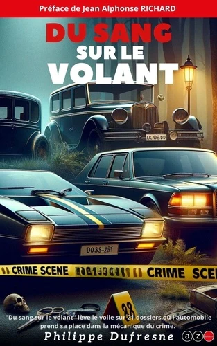 Du sang sur le volant