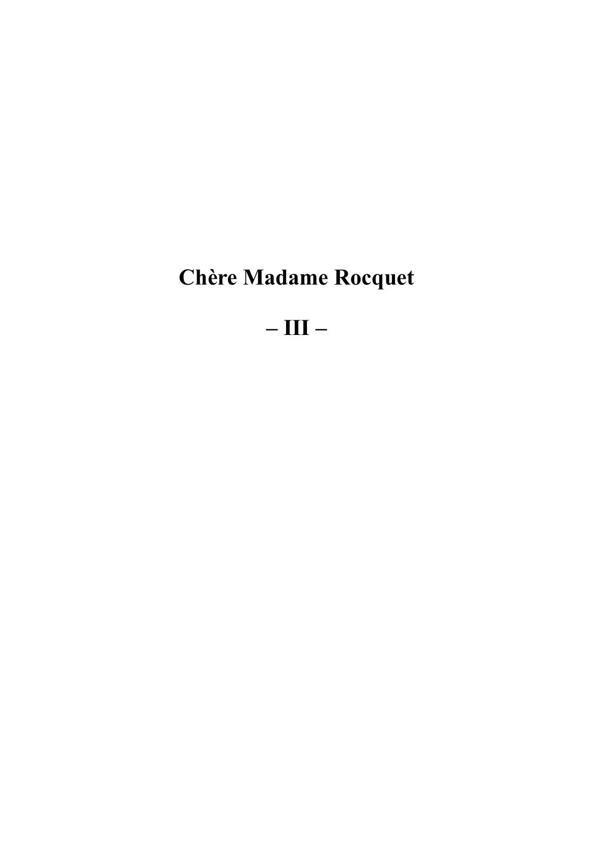 Chère Madame Rocquet... et autres nouvelles - Image 10