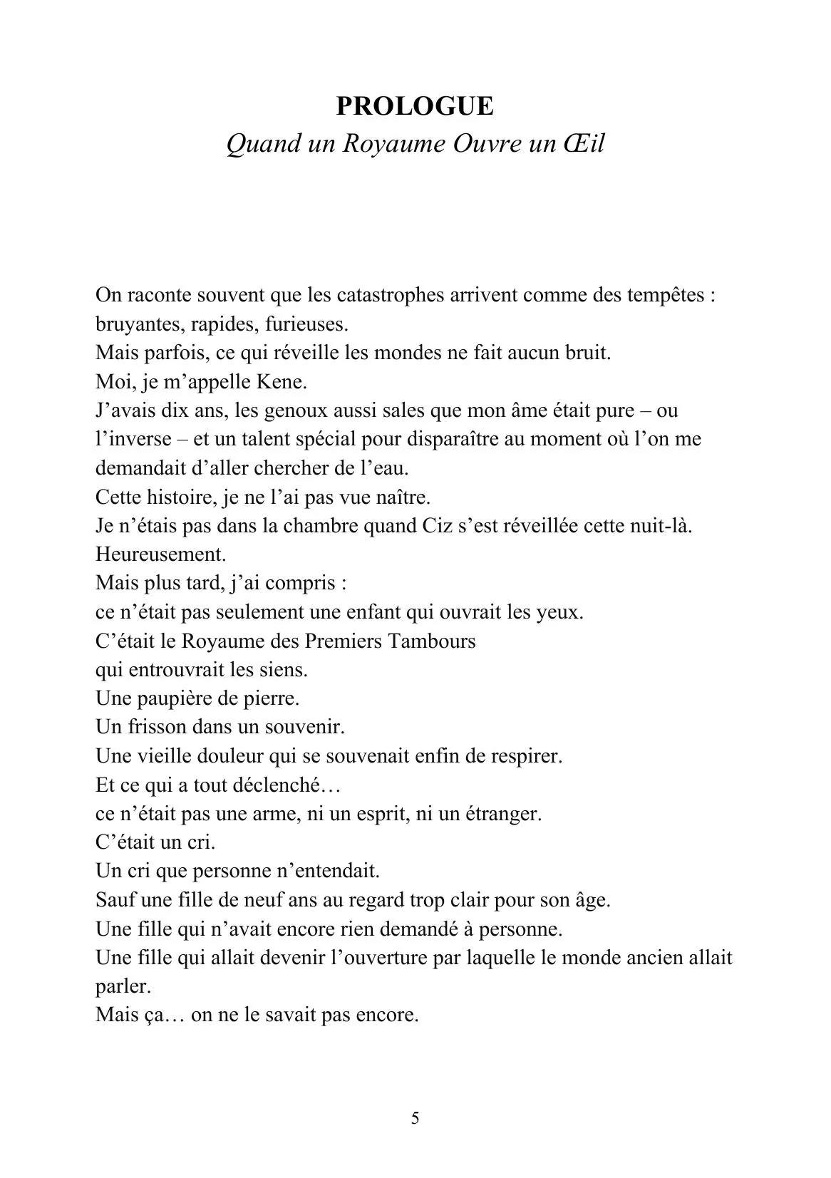 African Kingdom - Tome I : Le Cri invisible - Image 7