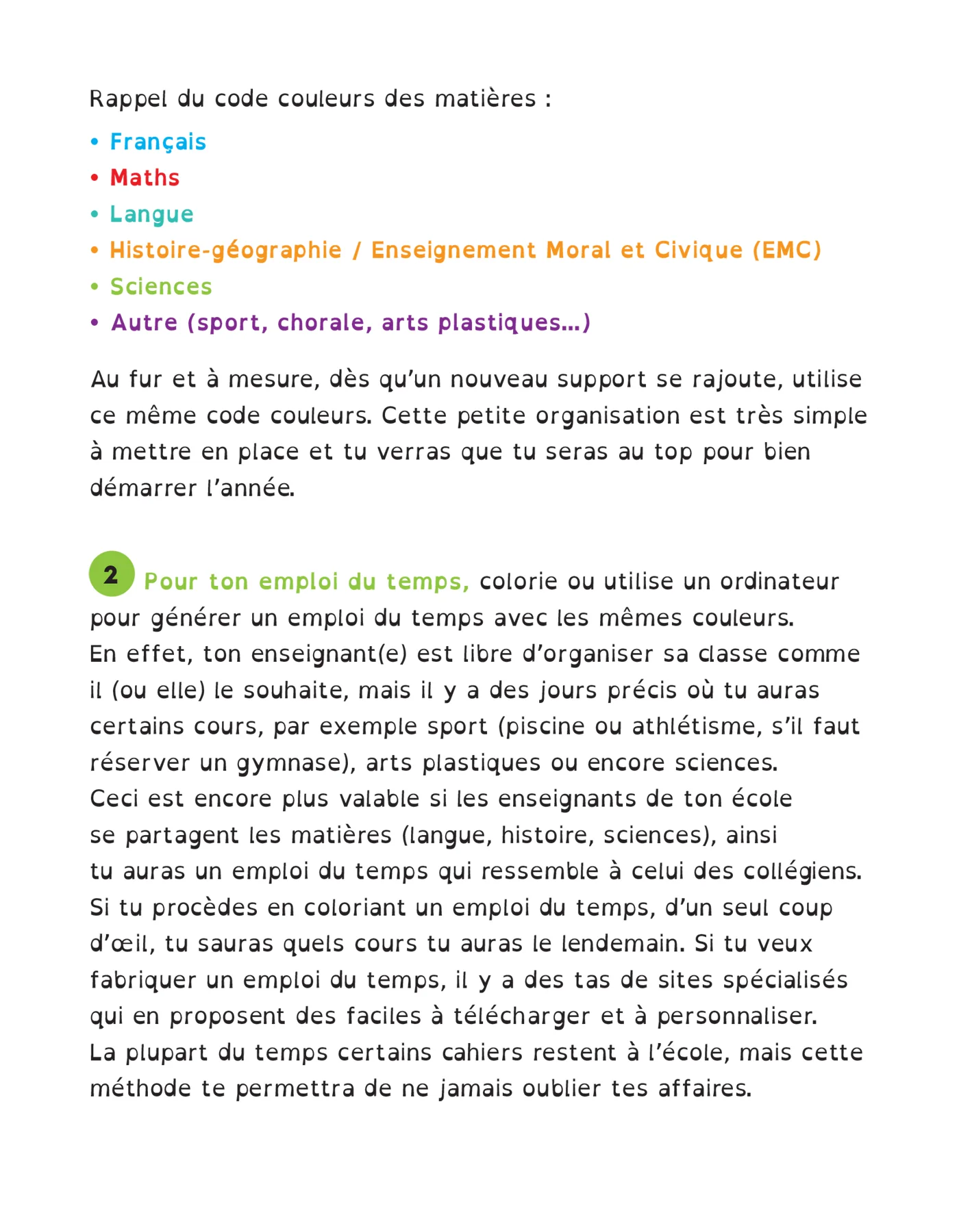 Agenda DYS primaire CE2 CM1 CM2 - 7-10 ans - Image 5