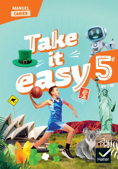 Take it easy 5e - Anglais - Ed. 2026 - Manuel-cahier élève