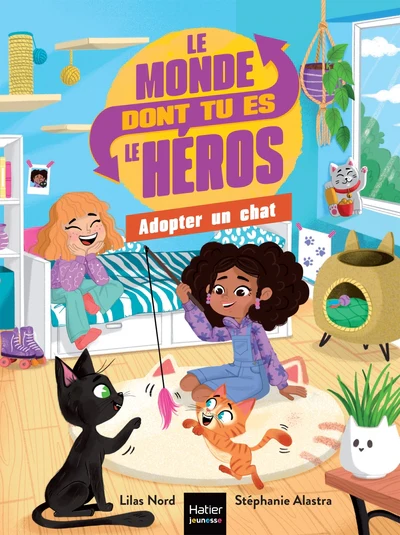 Le monde dont tu es le héros - Adopter un chat - 7/9 ans CE1/CE2
