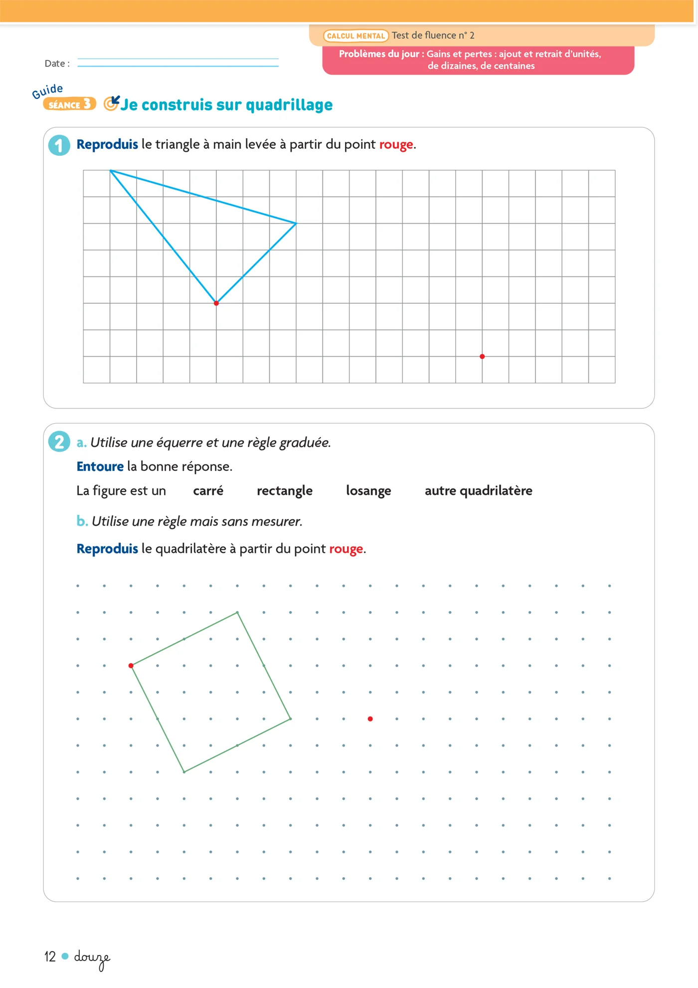 Cap Maths CE2 - Ed. 2026 - Cahier de géométrie - Image 13