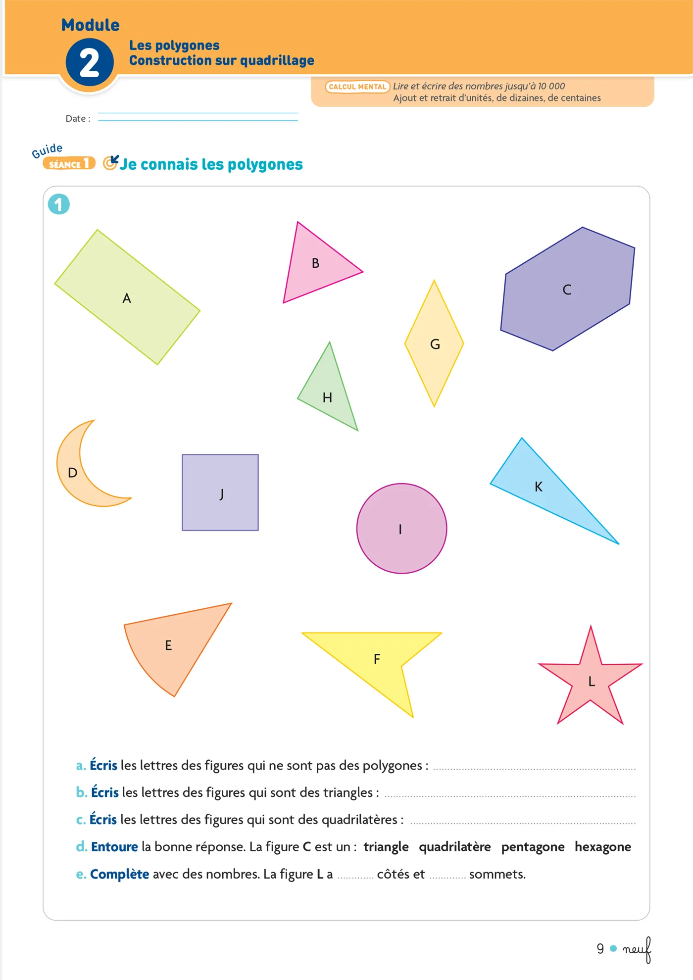 Cap Maths CE2 - Ed. 2026 - Cahier de géométrie - Image 27