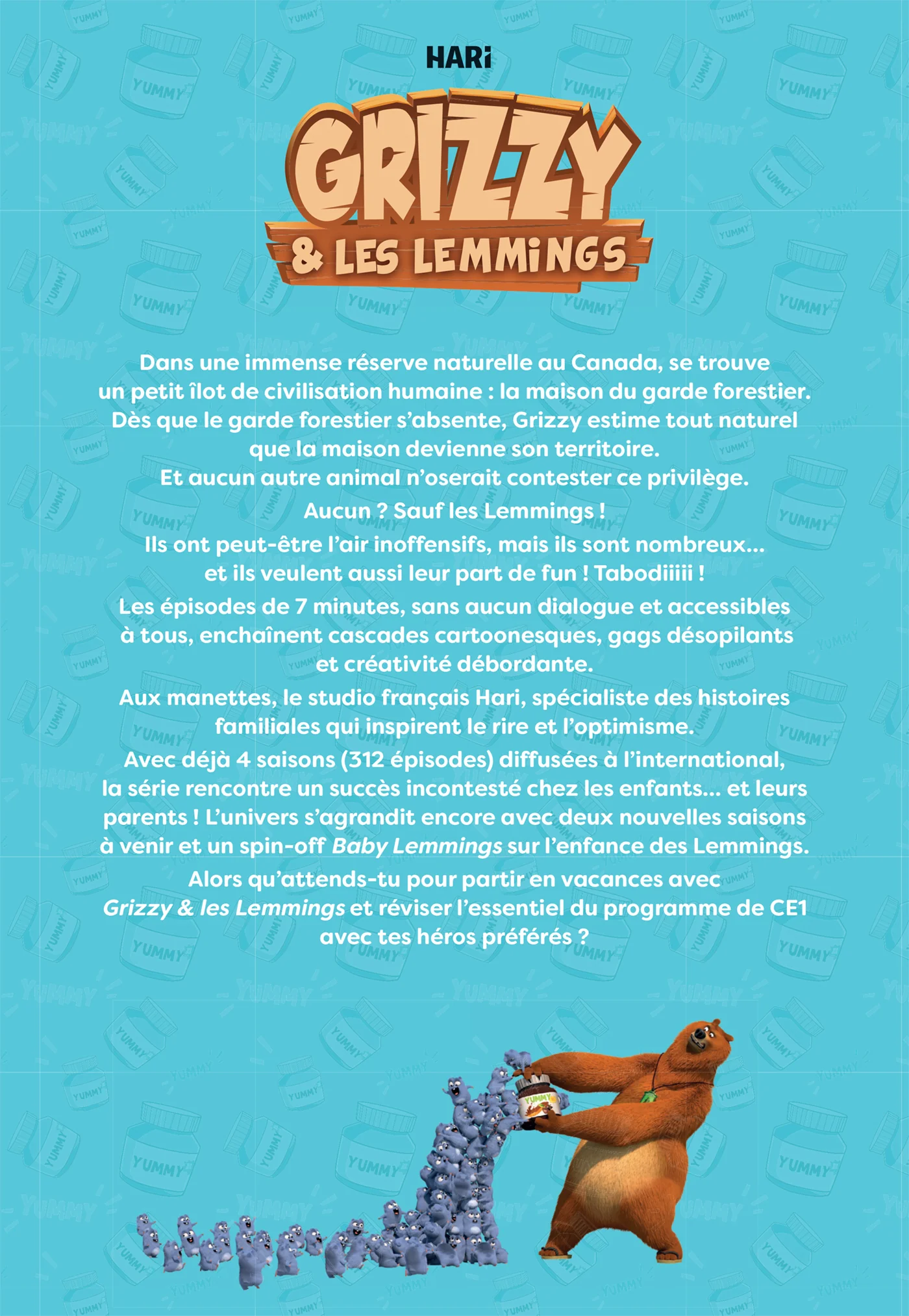 Cahier de vacances Grizzy et les lemmings - CE1  vers le CE2 - Image 4