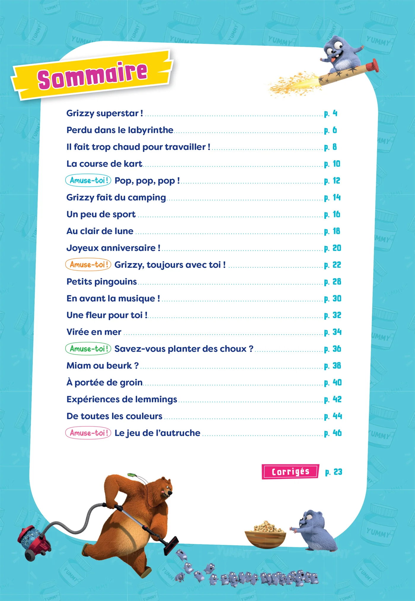 Cahier de vacances Grizzy et les lemmings - CE1  vers le CE2 - Image 5