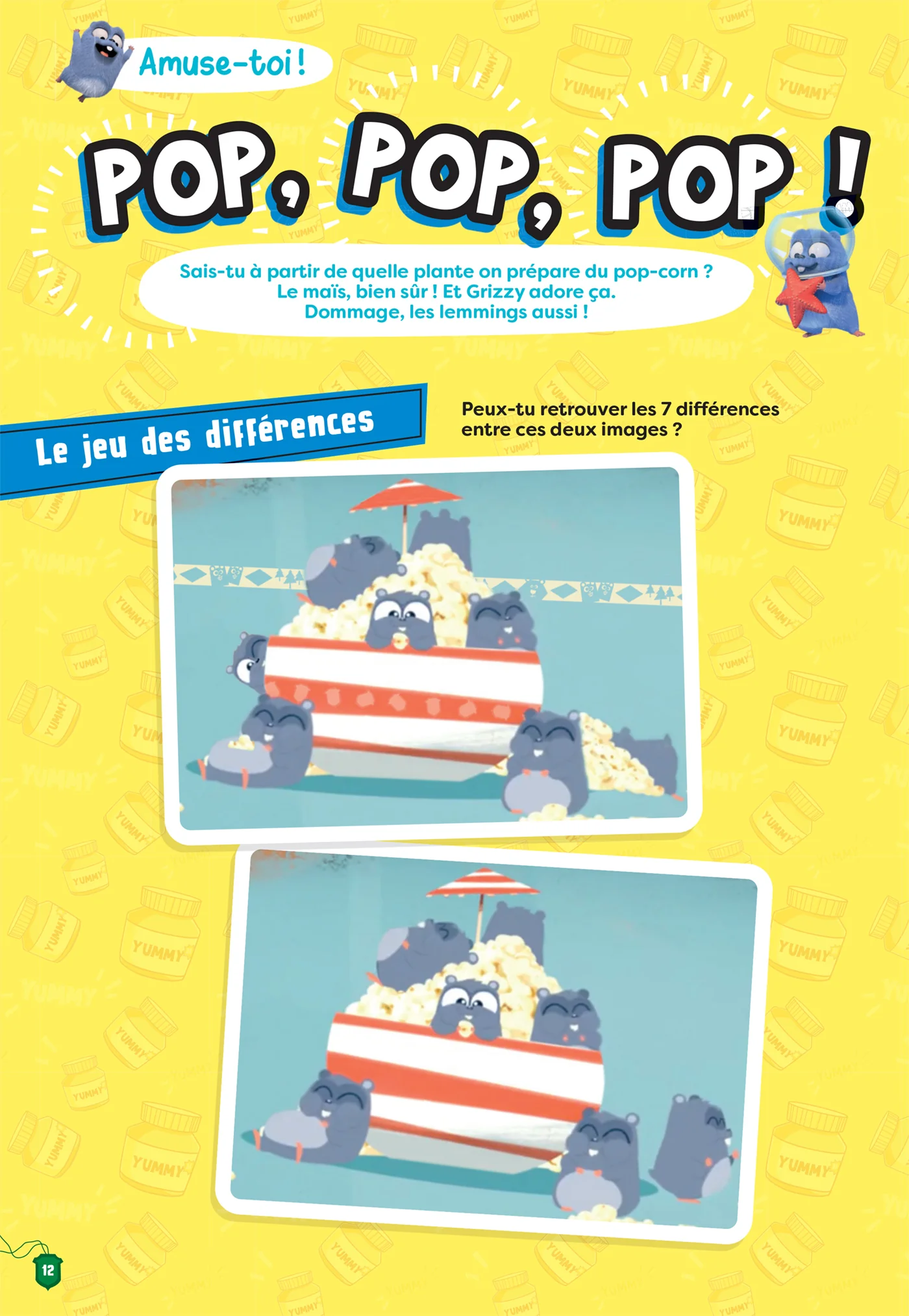 Cahier de vacances Grizzy et les lemmings - CE1  vers le CE2 - Image 8
