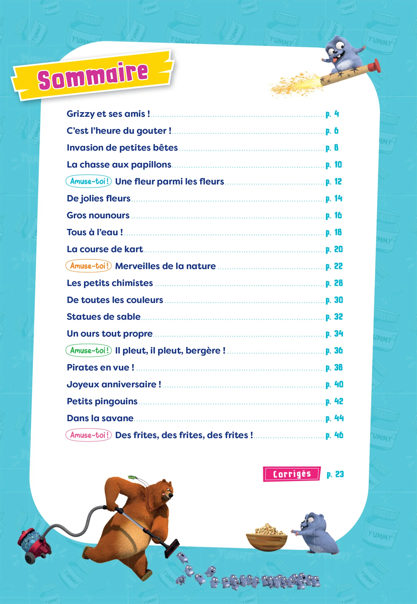 Cahier de vacances Grizzy et les lemmings - GS vers le CP - Image 5