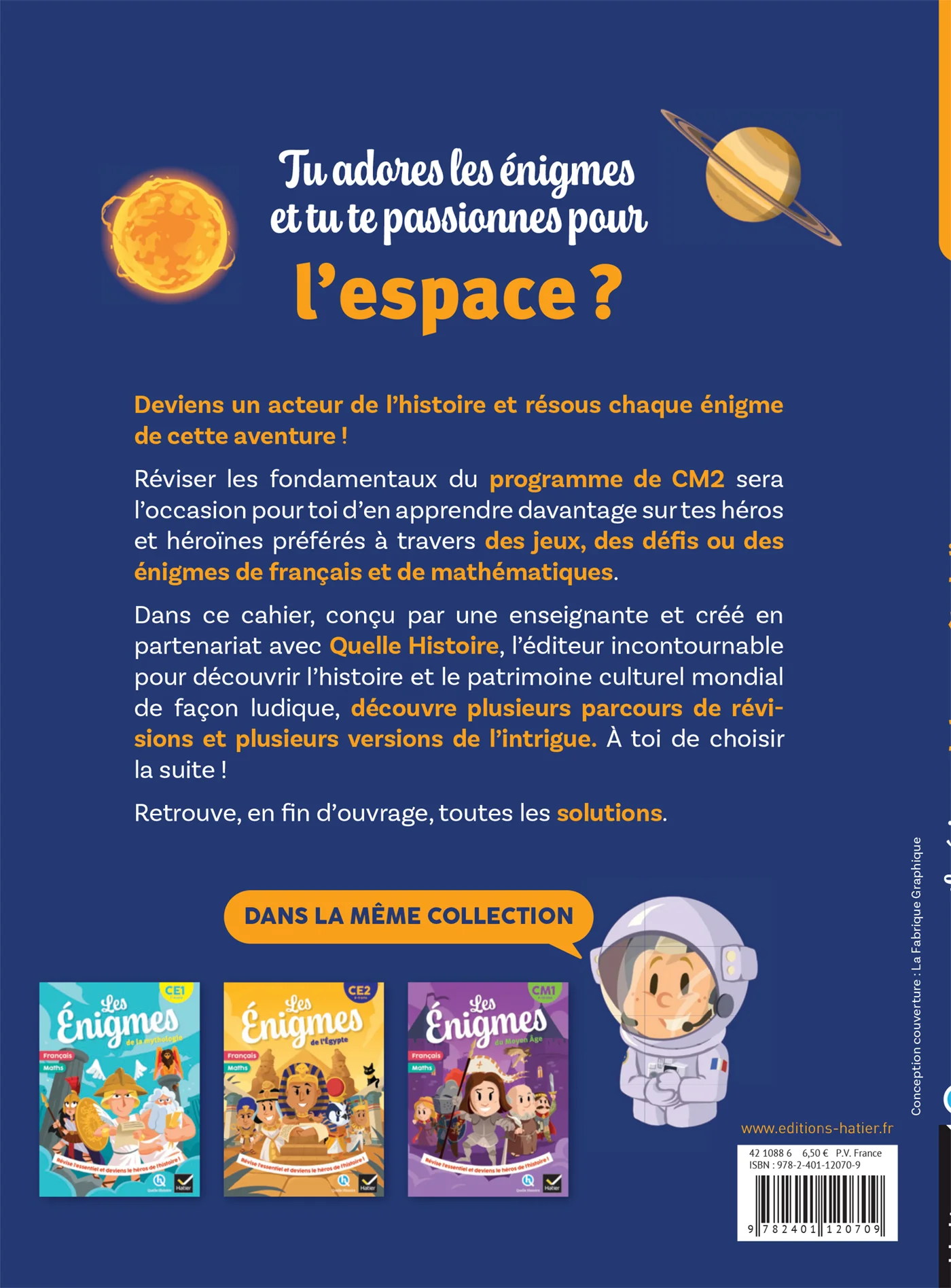Les Ă©nigmes de la conquĂȘte de l'espace - CM2 - Image 2