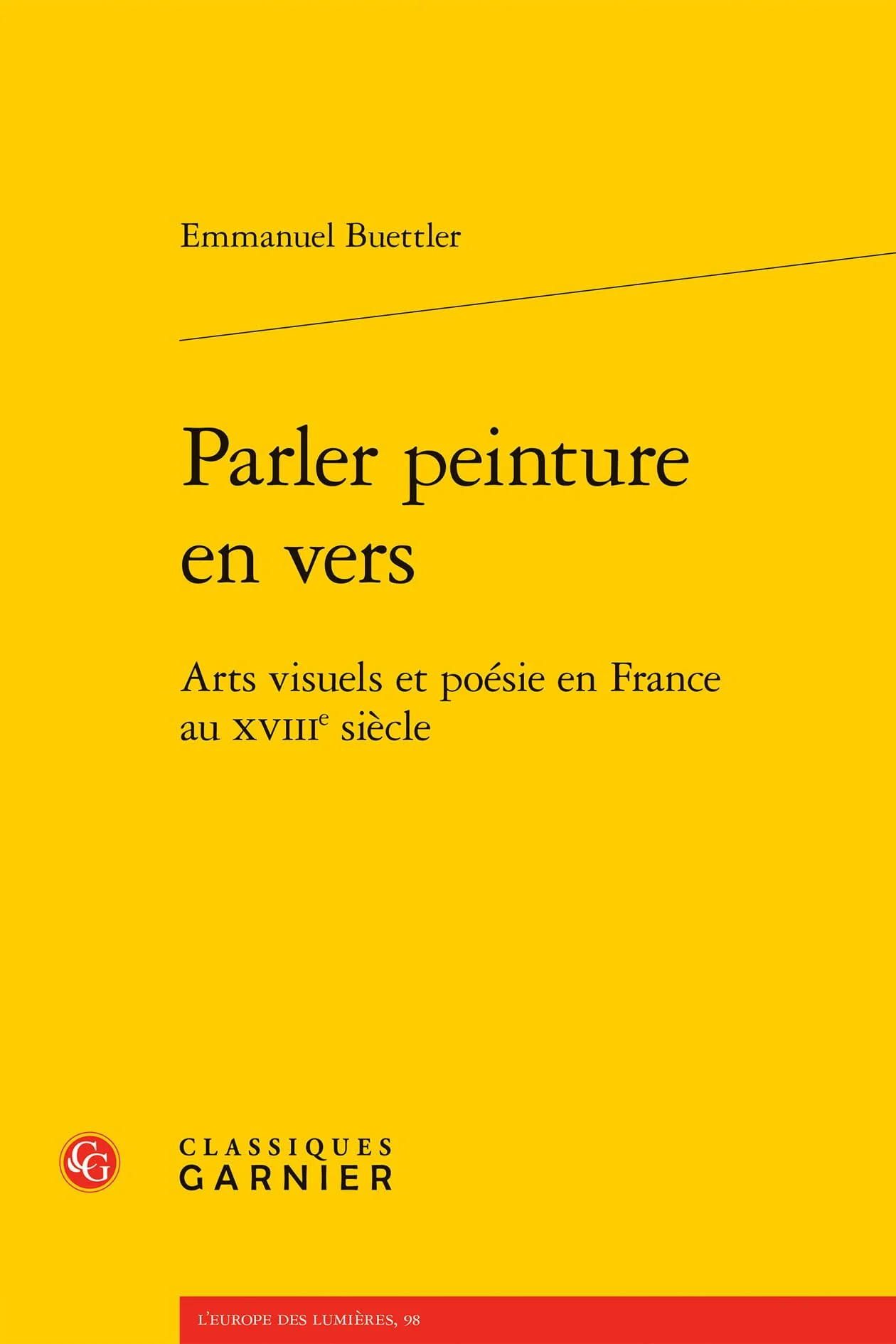 Parler peinture en vers
