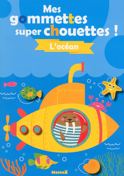 Mes colos et gommettes super chouettes ! L'océan