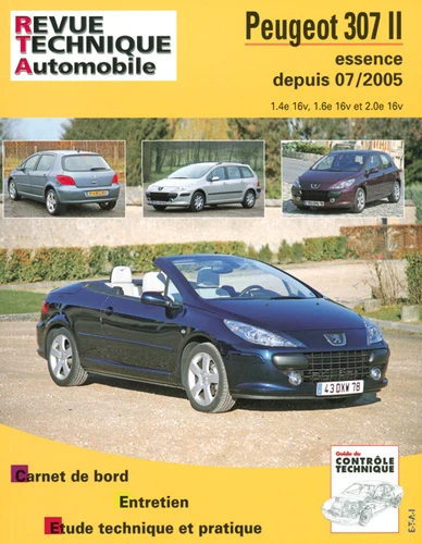 RTA B714.6 PEUGEOT 307II + CC 06/05> ESS 1,4/1,6/2,0 - Image 3