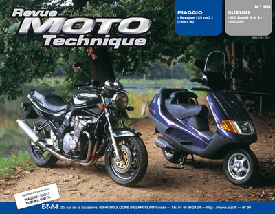 RMT 99.3 PIAGGIO HEXAGON 125/SUZUKI 600 BANDIT