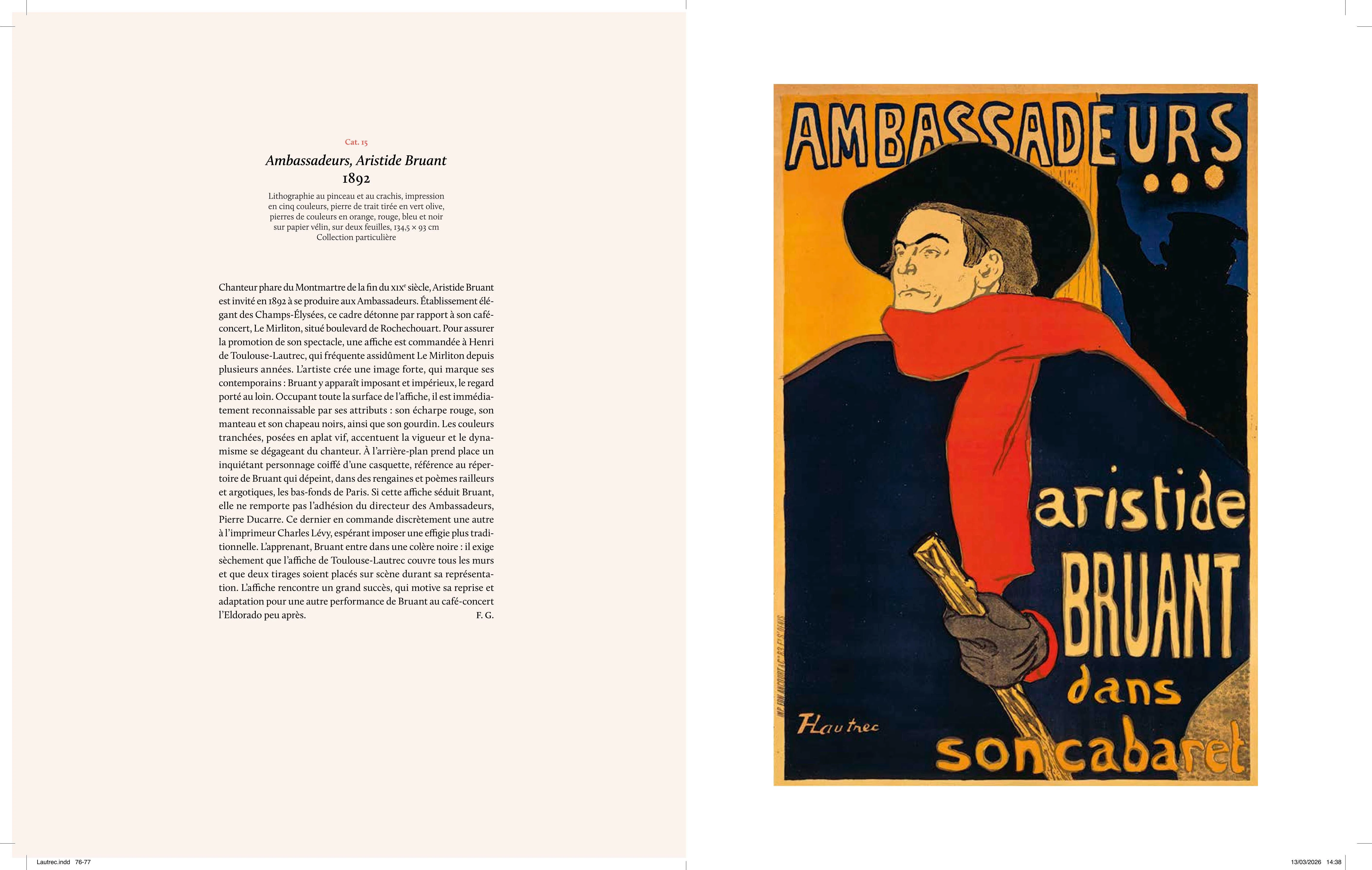 Toulouse-Lautrec (catalogue officiel d'exposition) - Image 7